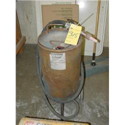 CYCLONE SANDBLASTING UNIT