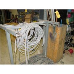 LOT - RACK W/ ASSORTED TUBING