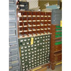 LOT - RACK W/ ASSORTED HARDWARE