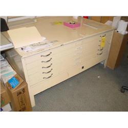 BLUE PRINT FILING CABINET