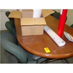 LOT - CONFERENCE TABLE W/ CHAIRS