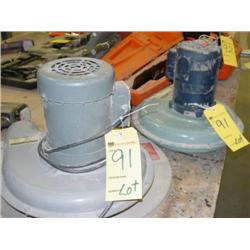 DUST COLLECTOR MOTORS