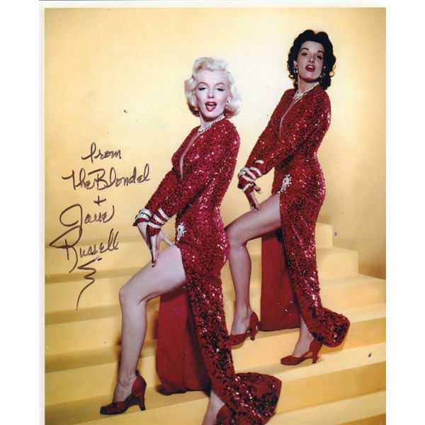 Jane Russell signed photo