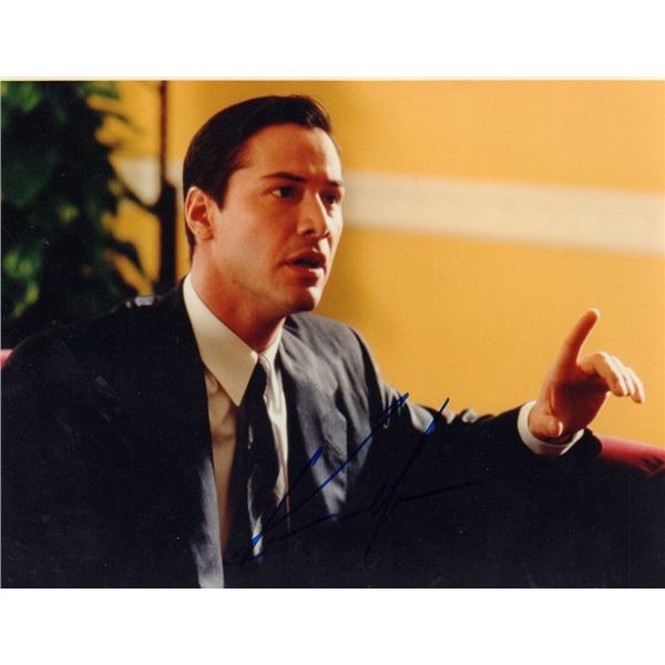 Keanu Reeves signed photo