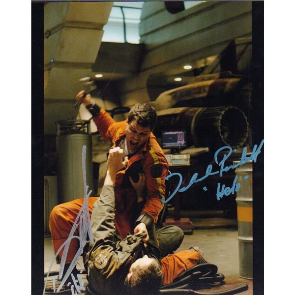Aaron Douglas/Tahmoh Penikett signed photo