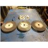 Image 1 : Lot(3) Grinding Wheel 6"1/2 & 6"1/4(2) x 1" x 5/8"