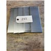 Image 1 : PLAQUE INOX 304  = ,125 X 3 X 9 / LOT DE 5