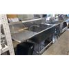 Image 2 : STAINLESS STEEL COMMERCIAL 2 BAY PREPARATION SINK WITH RINSE WAND & HAND WASH STATION