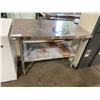 Image 1 : EFI 48"W X 30"D X 35"H COMMERCIAL STAINLESS STEEL PREPARATION TABLE