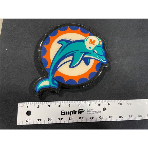 CUSTOM MADE NFL LOGO COLLECTIBLE WALL PLAQUE OF MIAMI DOLPHINS TEAM