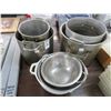 Image 1 : Small Stock Pots 4, Collanders 3