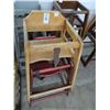 Image 1 : Oak High Chairs - 2