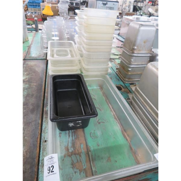 Asst. Size Cambro Insert Pans