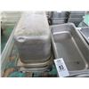 Image 1 : 8-Third Size Insert Pans - 8 X $