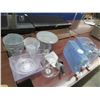 Image 1 : Metal Buckets, Plastic Bowls, Hand Grinder, Merchandisers, Plexi Bins w/