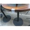 Image 2 : 4-Pedestal High Bar Tables - 4 X$