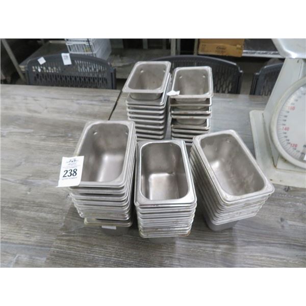 43-Ninth By 4  Insert Pans - 43 X $