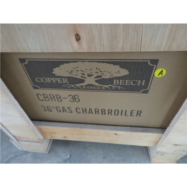 Copper Beech CBRV36 Gas 3' Char Grill - New