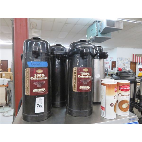 4-Coffee Pumper w/Creamer - 4 X $