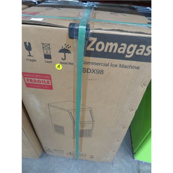 Zomagas SDX98 New Mini 100 Lb. Cap Ice Machine