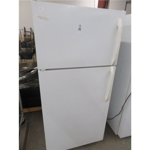 Frigidaire White Ref/Freezer