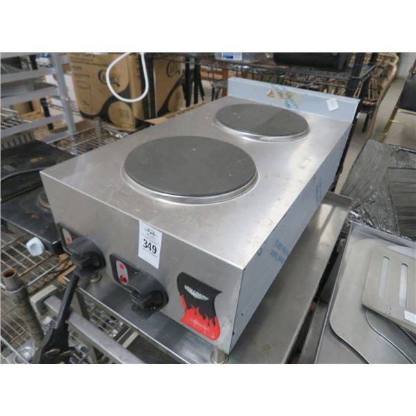 Vollrath S/S Electric Double Countertop Range Single Phase