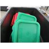 Image 2 : Full Cambro Insert Pans 3, Bus Pans and Asst. Lids