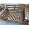 Image 2 : 3-Teak ? Patio Loveseat - 3 X $