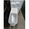 Image 1 : 3-Rolling Ingredient Bins - 3 X $