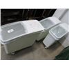 Image 2 : 3-Rolling Ingredient Bins - 3 X $