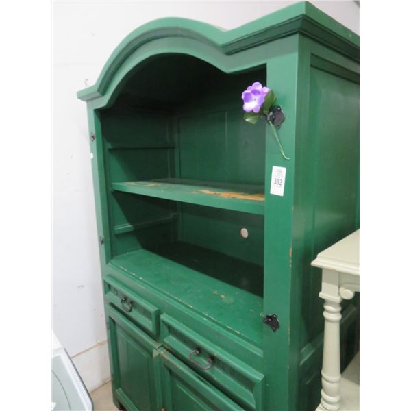 Green Painted Pantry