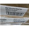 Image 3 : 6-Wall Mount Shelf Kit In Box - 6 X $