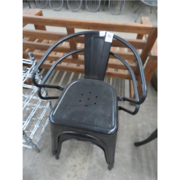 Metal Patio Armchairs -2