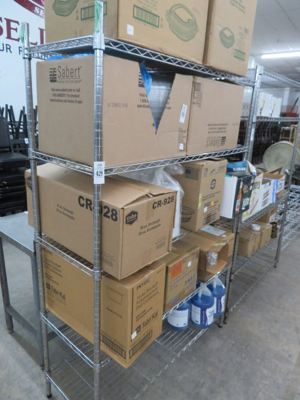 Metos Storage Rack Metro 5 Shelf Storage Rack