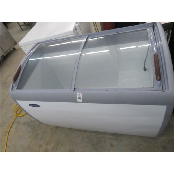 Atosa 4' Rolling Slide Top Frozen Treat Merchandiser 8°