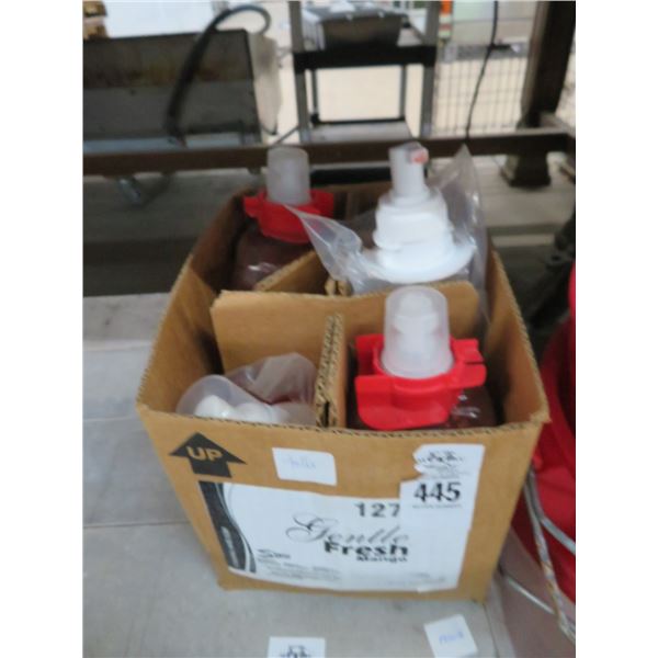 Soap Dispenser Refills, Buckets, Wine Wall Art