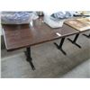 Image 1 : 8-Double Pedestal 6 Top Dining Tables - 8 X $