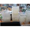 Image 2 : Asst. Size Cambro Insert Pans, Measuring Bins, Receipt Holders, Drawing Boards