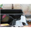 Image 3 : Asst. Size Cambro Insert Pans, Measuring Bins, Receipt Holders, Drawing Boards