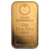 Image 3 : 100 grams (3.215 oz) of .9999 fine Gold. - Austrian Mint (In Assay)