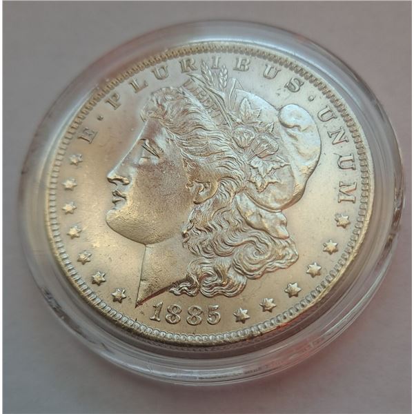 1885-O Morgan New Orleans UNCIRCULATED Mint Silver Dollar Gem BU