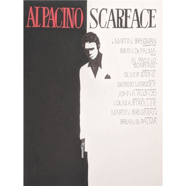 Scarface (1983) - Original Poster Concept Artwork