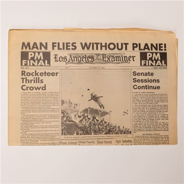 The Rocketeer (1991) - Original Newspaper Collection