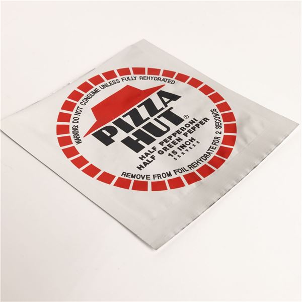 Back to The Future: Part 2 (1989) - Pizza Hut Rehydrated Pizza Foil Packet