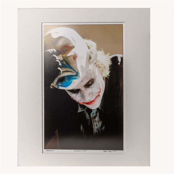 The Dark Knight (2008) - Original Heath Ledger Production Photograph
