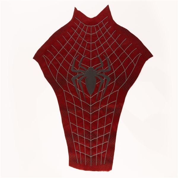 The Amazing Spider-Man 2 (2014) - Spiderman Costume Fabric and Suit Emblem.