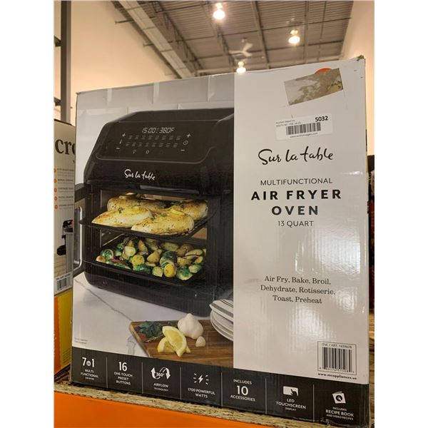 Sur La Table Multifunction Double Tray Digital Air Fry Oven 13 Quart