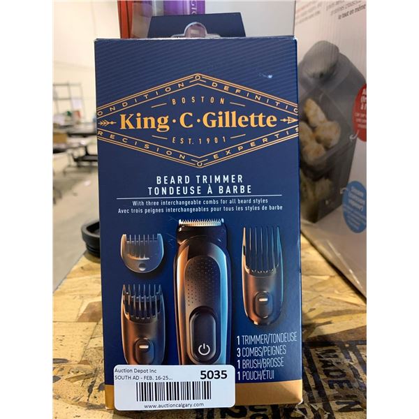 King C Gillette Precision Beard Trimmer