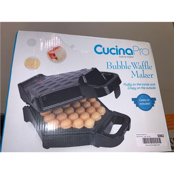 Cucina Pro Bubble Waffle Maker