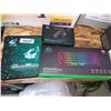 Image 1 : Gamers pack with Keyboard, Mouse and Pad